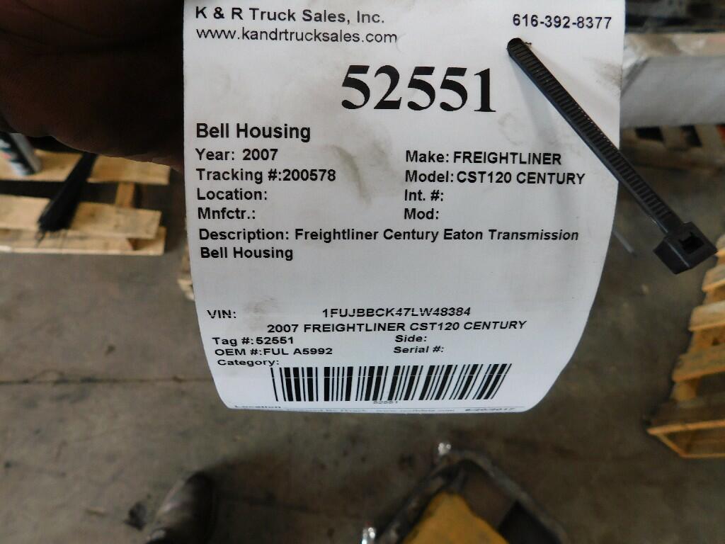 Freightliner Cst1 Century Bell Housing Oem Ful A5992 In Holland Mi