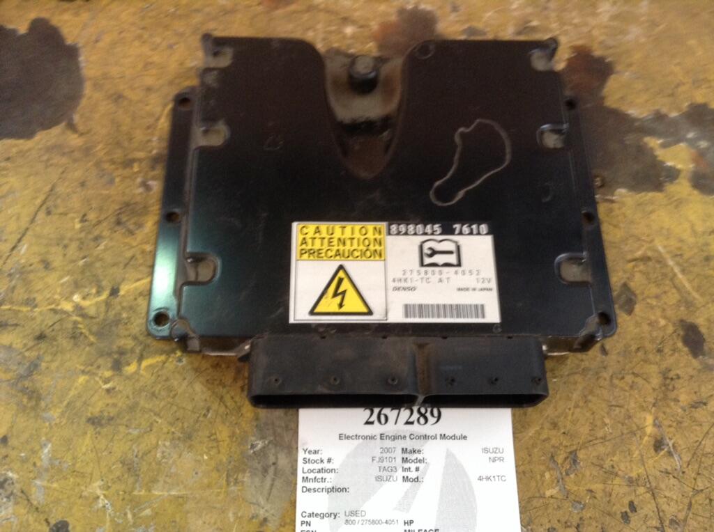 Isuzu 4hk1 ecu