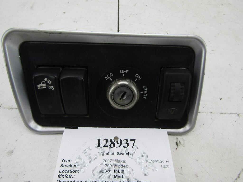 KENWORTH T600 Ignition Switch OEM S641123121 in OWENSBORO, KY 128937