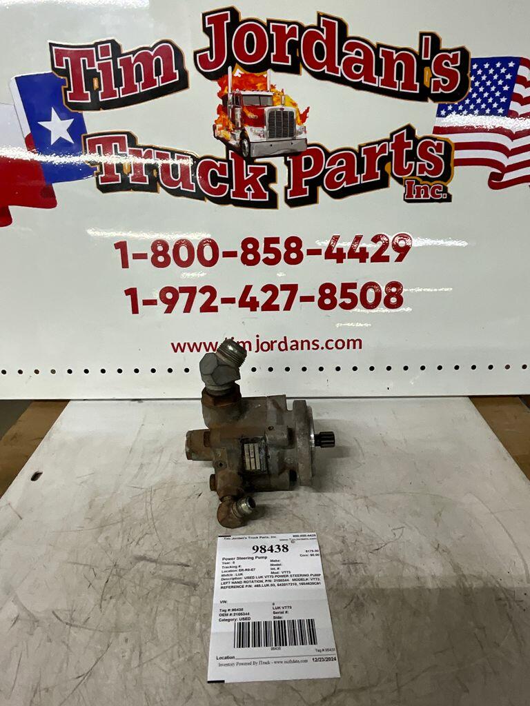 LUK VT73 Power Steering Pump OEM# 2105344 in CRANDALL, TX #98438