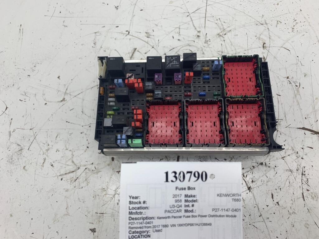 2017 Kenworth T880 Fuse Panel Diagram / Kenworth T680 Fuse Box Wiring