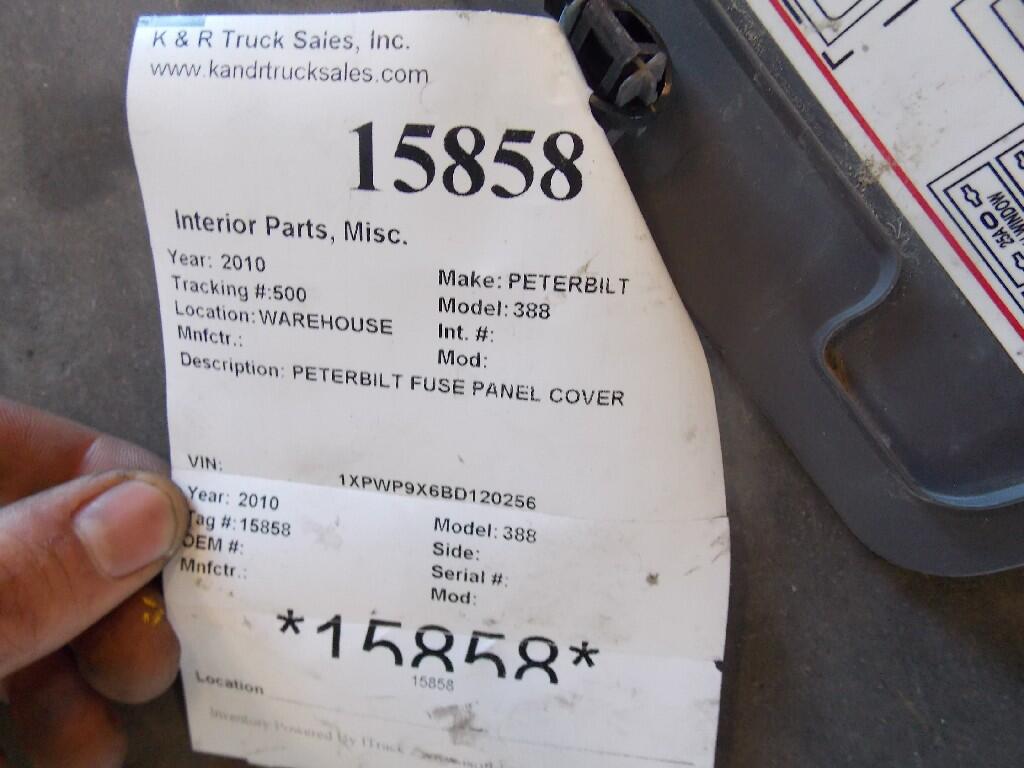 PETERBILT 388 Fuse Box in Holland, MI 15858