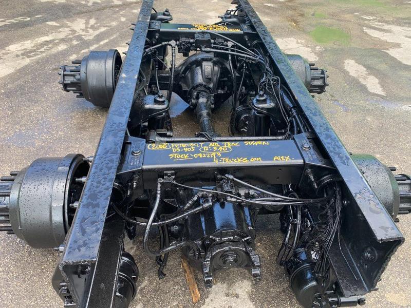 PETERBILT AIR TRAC SUSPEN Cutoff Assembly With Axles) in