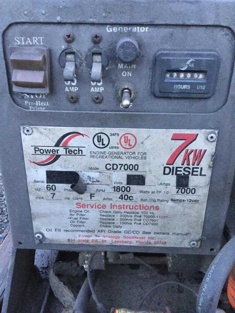POWERTECH CD7000 AUXILIARY POWER UNIT in Spokane, WA 1773111