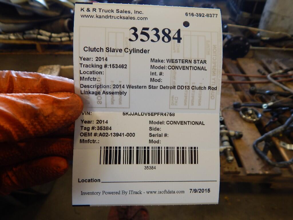 WESTERN STAR CONVENTIONAL Clutch Linkage OEM A0213941000 in Holland