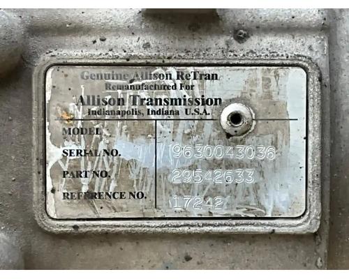  Allison 1000 SERIES Transmission Assembly #