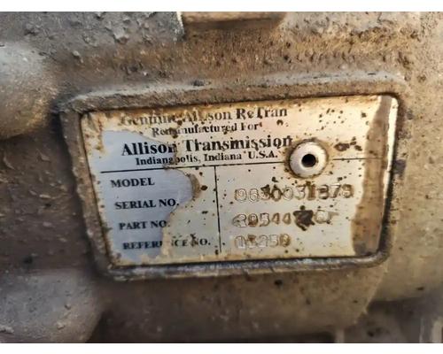  Allison 1000 SERIES Transmission Assembly #