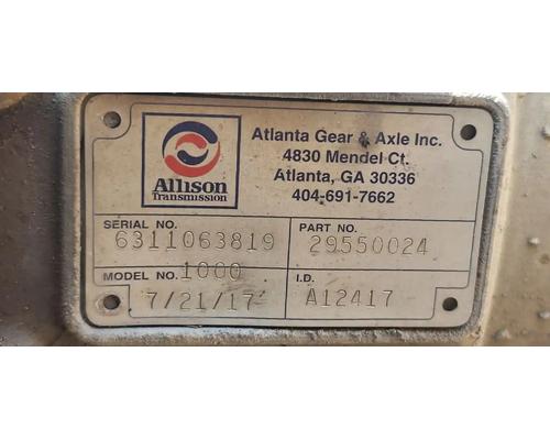  Allison 1000 SERIES Transmission Assembly #