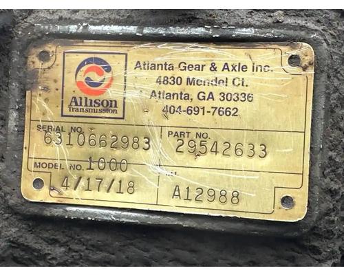  Allison 1000 SERIES Transmission Assembly #