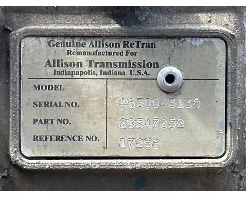  Allison 1000 SERIES Transmission Assembly #