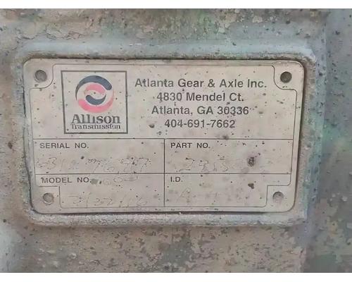  Allison 1000 SERIES Transmission Assembly #