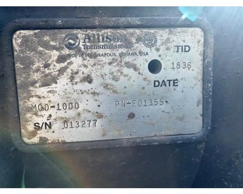  Allison 1000 SERIES Transmission Assembly #