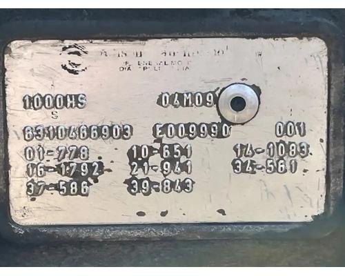  Allison 1000HS Transmission Assembly #