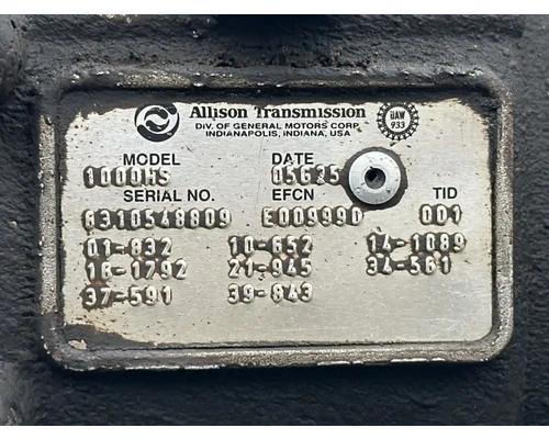  Allison 1000HS Transmission Assembly #