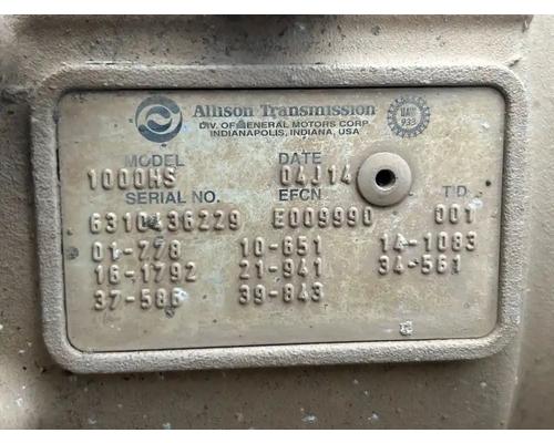  Allison 1000HS Transmission Assembly #