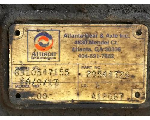  Allison 1000 Transmission Assembly #