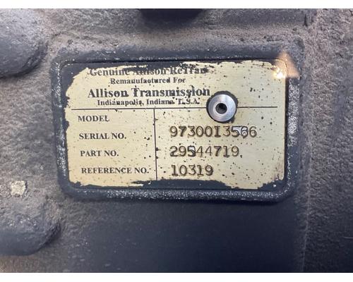 Allison 2000 Transmission Assembly #