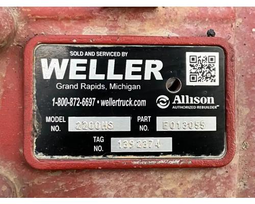  Allison 2200HS Transmission Assembly #