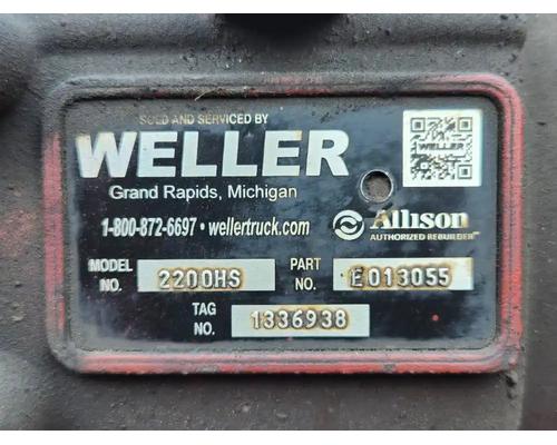 Allison 2200HS Transmission Assembly # Allison 2200HS Transmission Assembly #