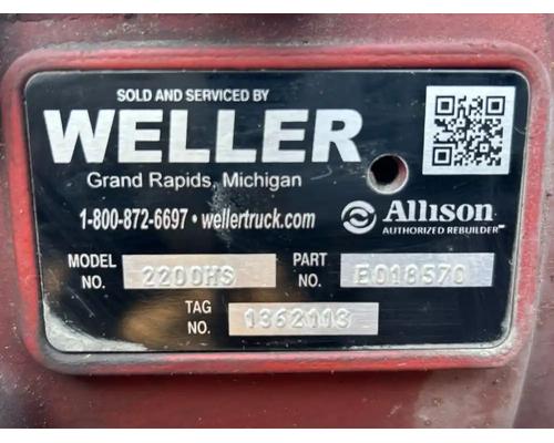  Allison 2200HS Transmission Assembly #