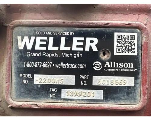  Allison 2200HS Transmission Assembly #