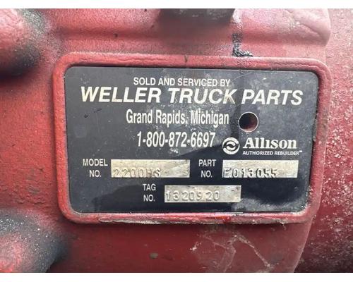  Allison 2200HS Transmission Assembly #