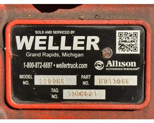  Allison 2200HS Transmission Assembly #