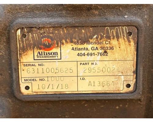  Allison 2500PTS Transmission Assembly #