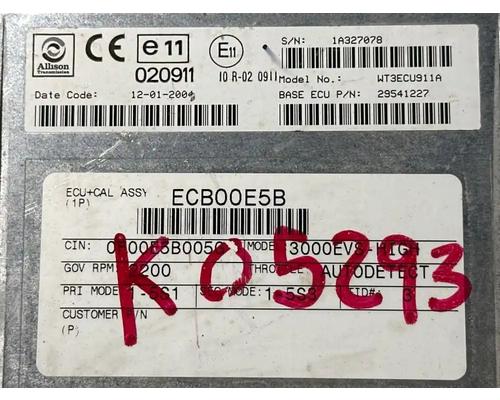  Allison 3000EV ECM #