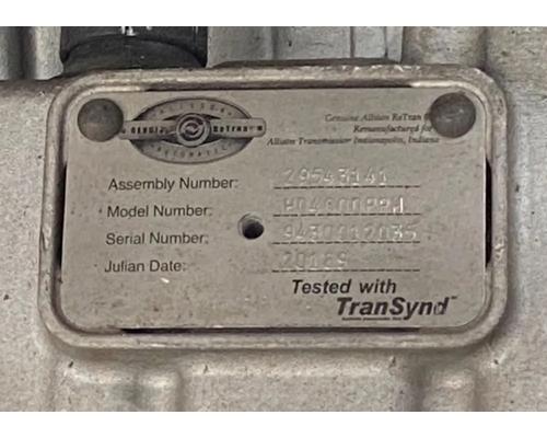  Allison HD 4000 Transmission Assembly #