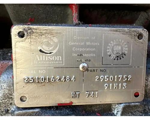  Allison HT741 Transmission Assembly #