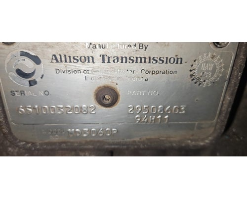 ALLISON MD3060P Transmission Assembly