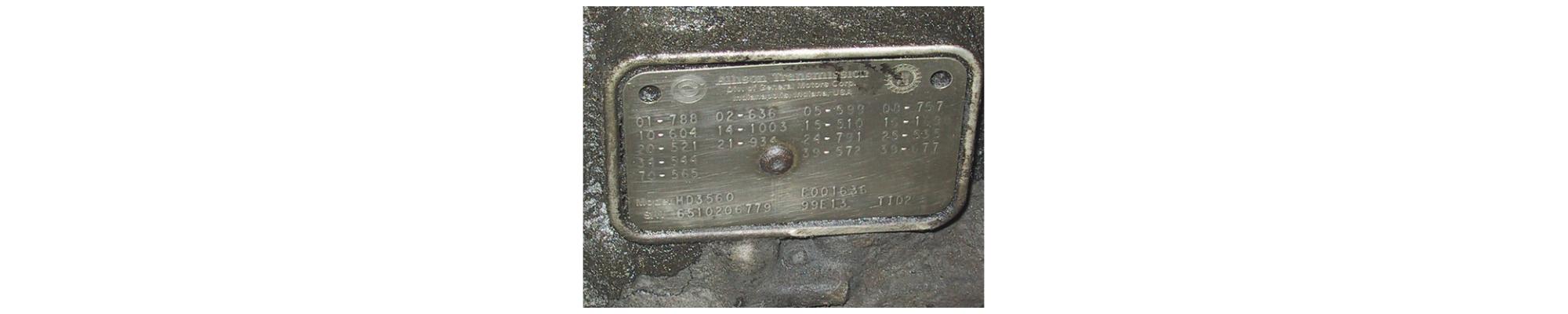 ALLISON MD3560 Transmission/Transaxle Assembly in Westland, MI #50901