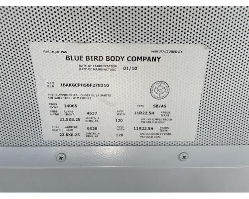 BLUE BIRD COMMERCIAL BUS Rebuilders