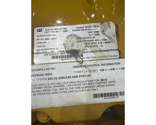 Caterpillar C9.3 Engine Assembly # Caterpillar C9.3 Engine Assembly #
