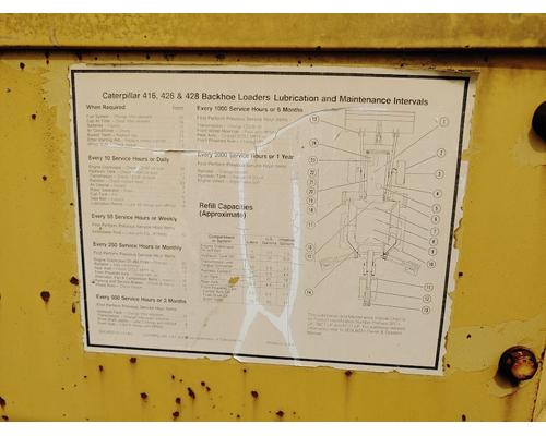 CAT 416 Equipment (Whole Vehicle)