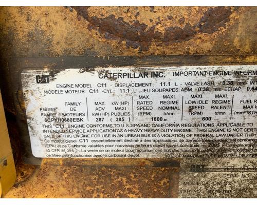 CAT C-11 Engine Assembly