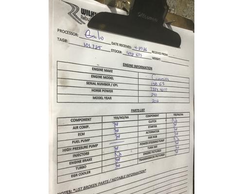 CUMMINS ISB6.7 Engine Assembly