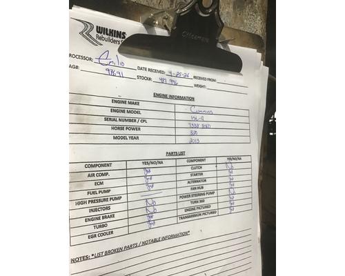 CUMMINS ISL G Engine Assembly