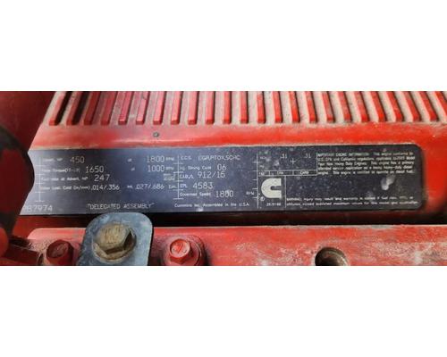  Cummins ISX15 Engine Assembly #