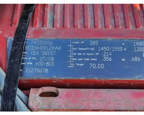  Cummins ISX15 Engine Assembly #