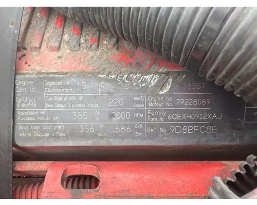  Cummins ISX15 Engine Assembly #