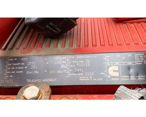 CUMMINS ISX15 Engine Assembly