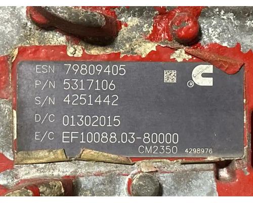  Cummins ISX ECM #