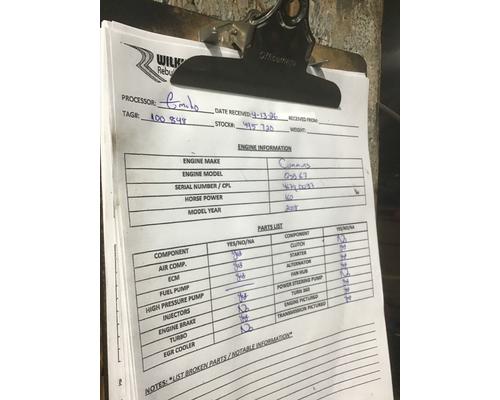 CUMMINS QSB 6.7 Engine Assembly