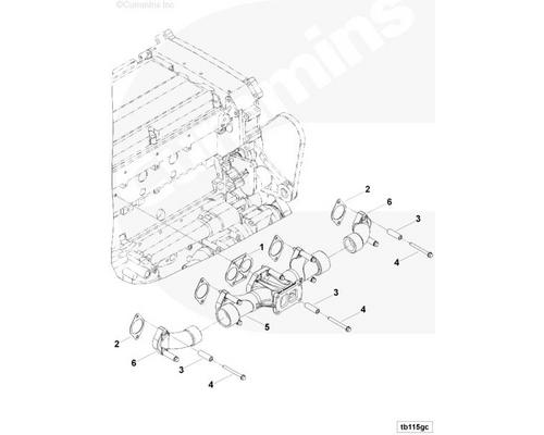 Cummins Isx Engine Parts Misc Oem In Ucon Id 4907446
