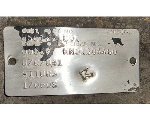  Dana 17060S Rears #