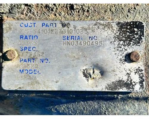  Dana RSP 40 Rears #