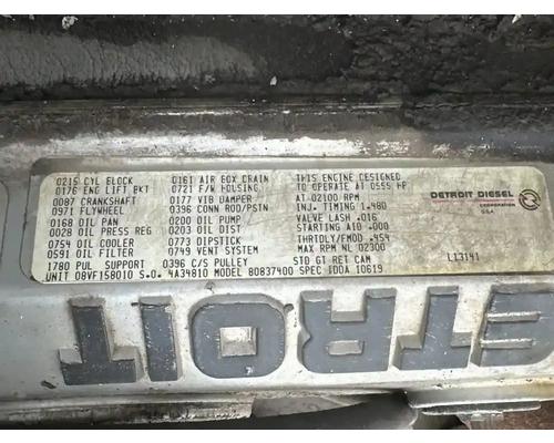  Detroit 8V92TA Engine Assembly #