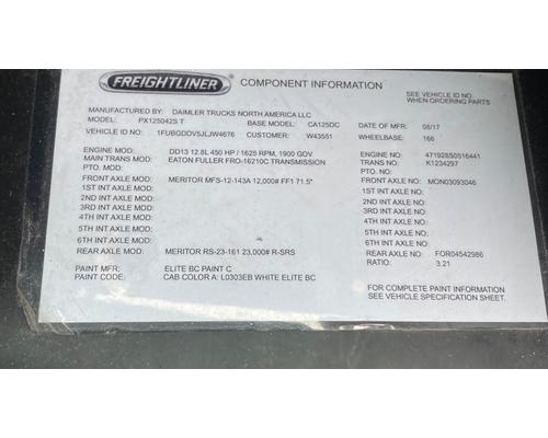  Detroit DD13 Engine Assembly #